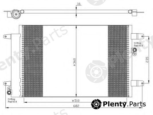  NRF part 35403 Condenser, air conditioning
