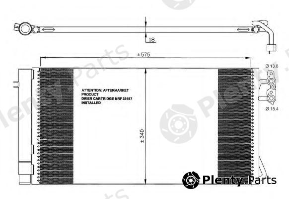  NRF part 35773 Condenser, air conditioning
