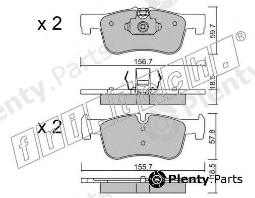  fri.tech. part 975.0 (9750) Brake Pad Set, disc brake