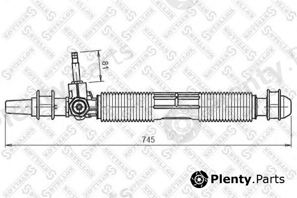  STELLOX part 00-35020-SX (0035020SX) Steering Gear