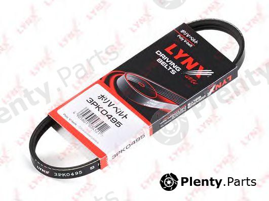  LYNXauto part 3PK0495 V-Ribbed Belts