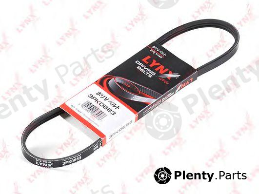  LYNXauto part 3PK0683 V-Ribbed Belts