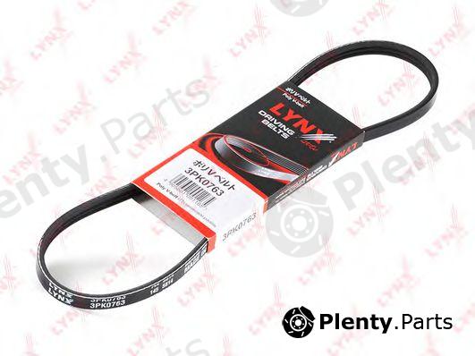  LYNXauto part 3PK0763 V-Ribbed Belts