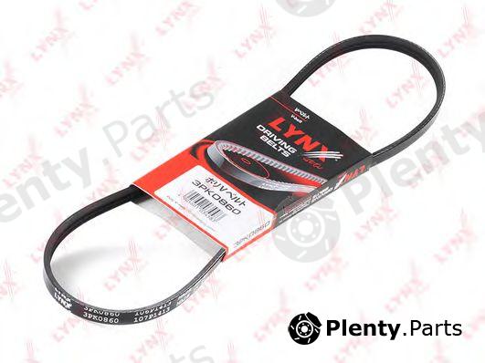  LYNXauto part 3PK0860 V-Ribbed Belts