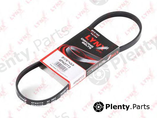  LYNXauto part 4PK0773 V-Ribbed Belts
