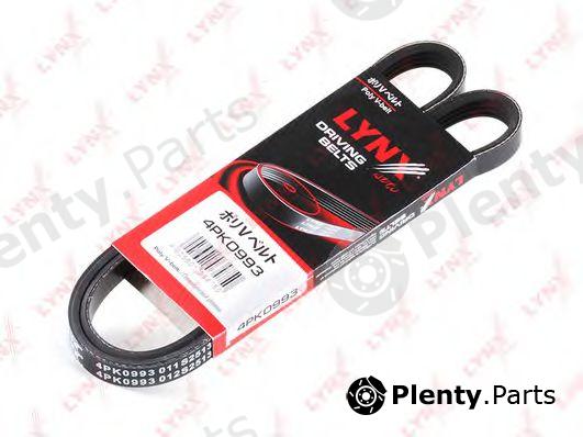  LYNXauto part 4PK0993 V-Ribbed Belts