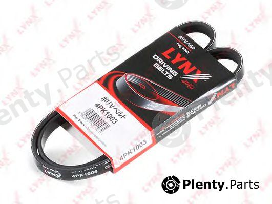  LYNXauto part 4PK1003 V-Ribbed Belts