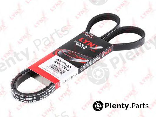  LYNXauto part 4PK1260 V-Ribbed Belts