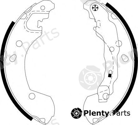  HELLA PAGID part 8DB355002-801 (8DB355002801) Brake Shoe Set