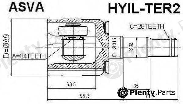  ASVA part HYILTER2 Replacement part