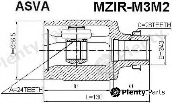  ASVA part MZIRM3M2 Replacement part