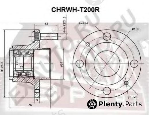  ASVA part CHRWHT200R Replacement part