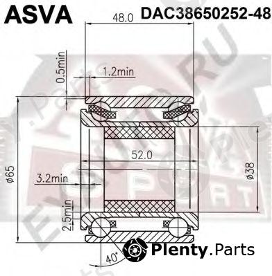  ASVA part DAC38650252-48 (DAC3865025248) Replacement part