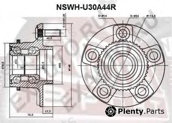  ASVA part NSWHU30A44R Replacement part