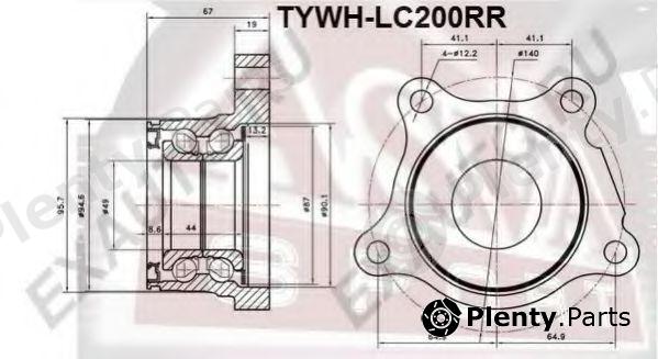  ASVA part TYWHLC200RR Wheel Bearing Kit