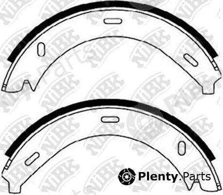  NiBK part FN0571 Brake Shoe Set, parking brake
