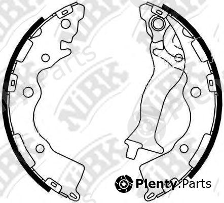  NiBK part FN0617 Brake Shoe Set