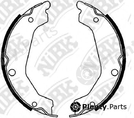  NiBK part FN0631 Brake Shoe Set, parking brake