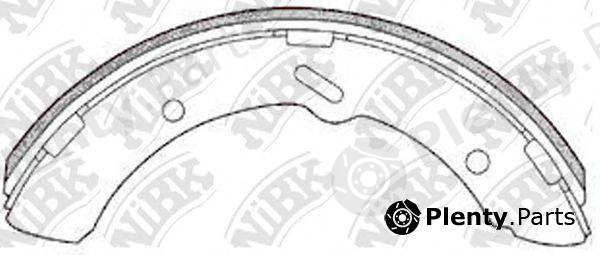 NiBK part FN6653 Brake Shoe Set