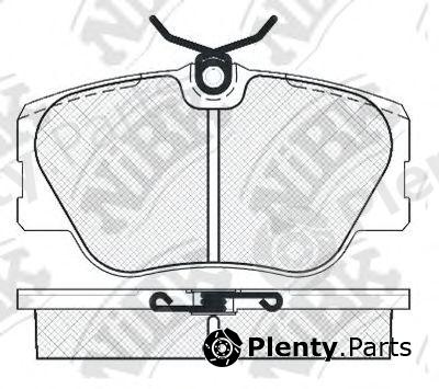  NiBK part PN0001 Brake Pad Set, disc brake