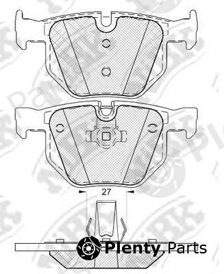  NiBK part PN0093 Brake Pad Set, disc brake