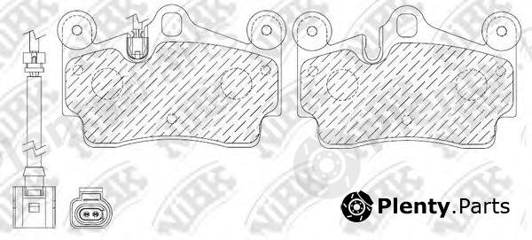  NiBK part PN0347W Brake Pad Set, disc brake