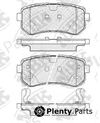  NiBK part PN0466 Brake Pad Set, disc brake