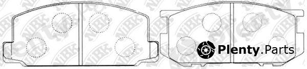  NiBK part PN1067 Brake Pad Set, disc brake