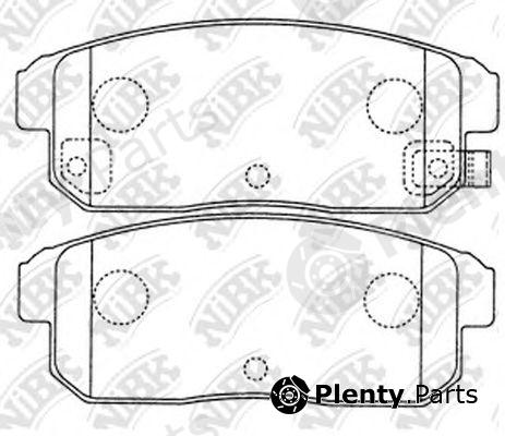  NiBK part PN2467 Brake Pad Set, disc brake