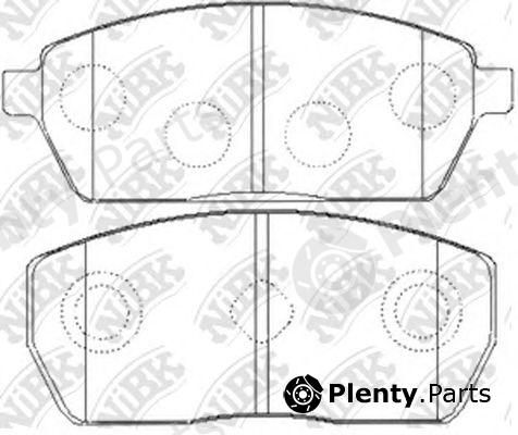  NiBK part PN9408 Brake Pad Set, disc brake