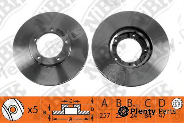  NiBK part RN1026 Brake Disc
