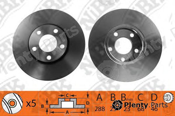  NiBK part RN1050 Brake Disc