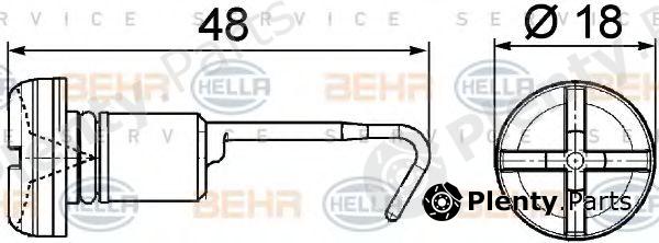  HELLA part 9NS376747-011 (9NS376747011) Bolt, radiator cap