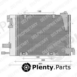  DELPHI part TSP0225221 Condenser, air conditioning