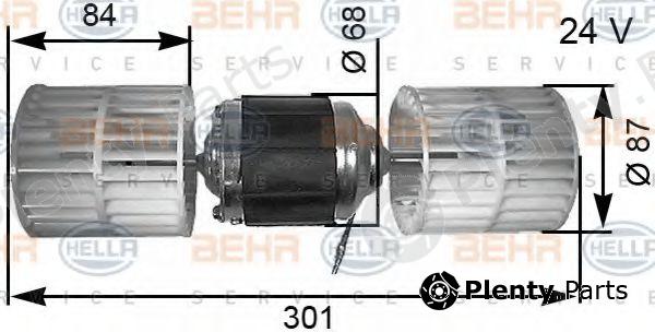  BEHR part 8EW351034-031 (8EW351034031) Interior Blower
