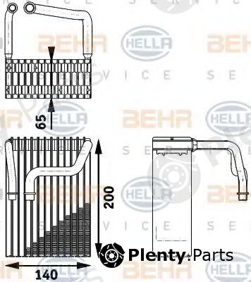  BEHR part 8FV351211-361 (8FV351211361) Evaporator, air conditioning