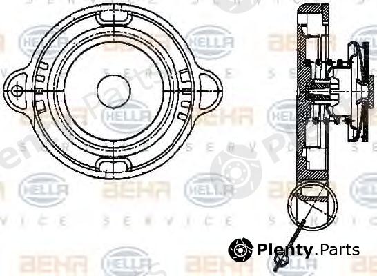  BEHR part 8MY376742-001 (8MY376742001) Cap, radiator