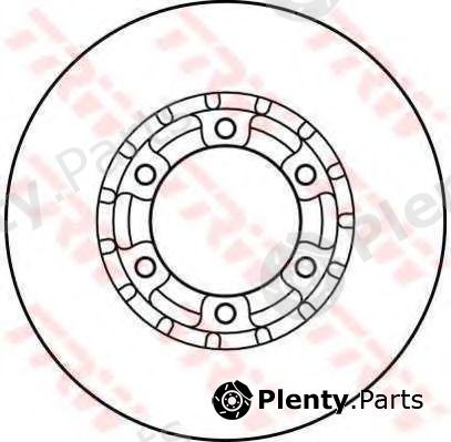  TRW part DF2634 Brake Disc