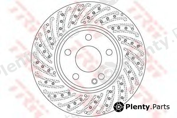  TRW part DF6262S Brake Disc