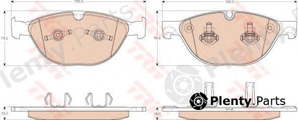 TRW part GDB1963 Brake Pad Set, disc brake