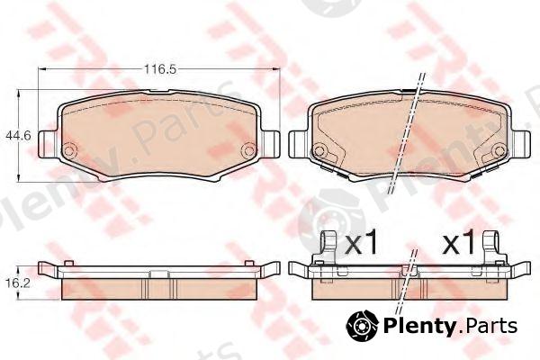  TRW part GDB3565 Brake Pad Set, disc brake