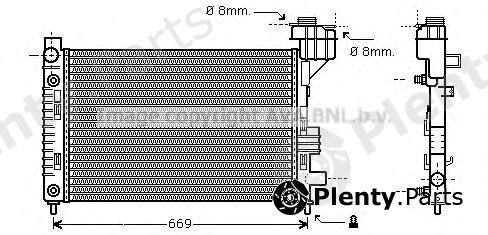  AVA QUALITY COOLING part MS2248 Radiator, engine cooling