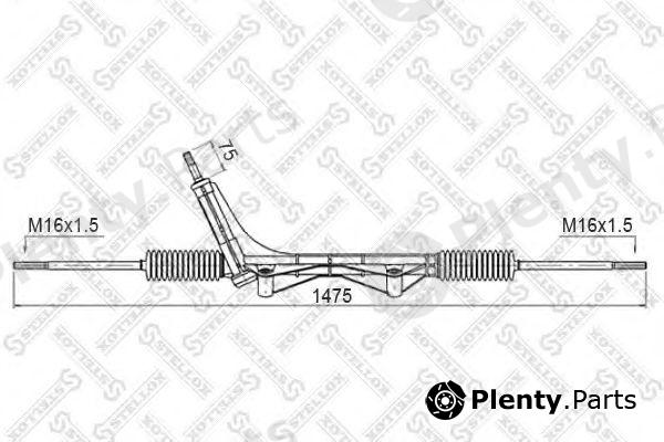  STELLOX part 00-35014-SX (0035014SX) Steering Gear