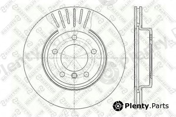  STELLOX part 6020-1540V-SX (60201540VSX) Brake Disc