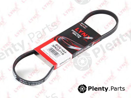 LYNXauto part 3PK0715 V-Ribbed Belts