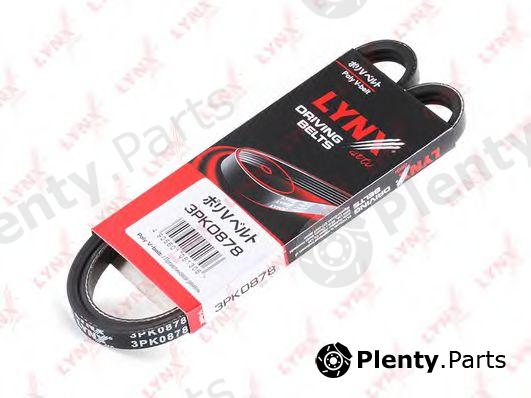  LYNXauto part 3PK0878 V-Ribbed Belts