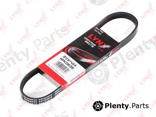  LYNXauto part 4PK0635 V-Ribbed Belts