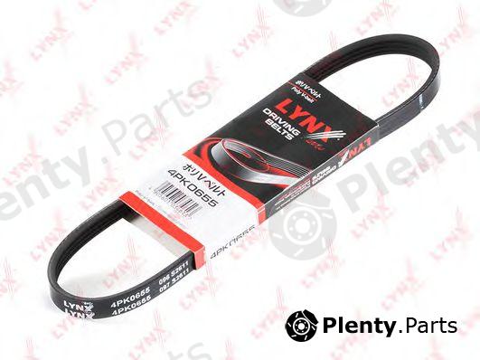  LYNXauto part 4PK0655 V-Ribbed Belts