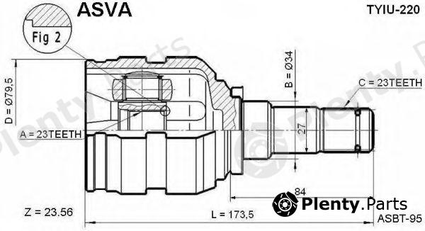  ASVA part TYIU220 Replacement part