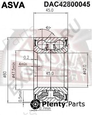  ASVA part DAC42800045 Replacement part